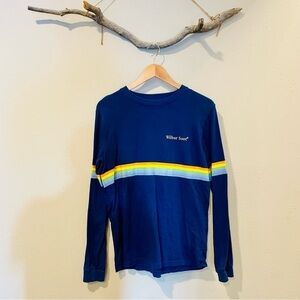 WILBUR SOOT Blue Rainbow Longsleeve Tee